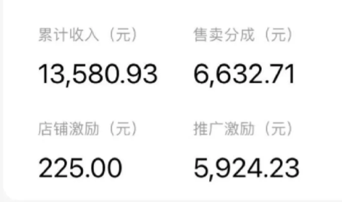 百度文库管道项目，5个月挣13580，后期躺着拿收益